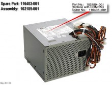 102189-001 Блок питания HP Power Supply 425W