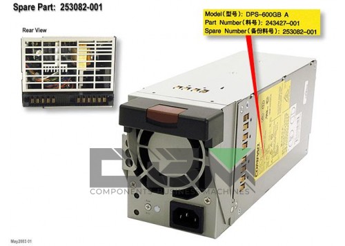 243427-001 Блок питания HP Power Supply 600W