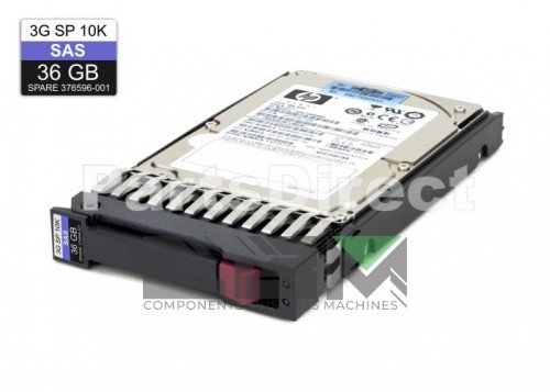 375696-001 Жесткий диск HP 36-GB 3G 10K 2.5  SP SAS HDD