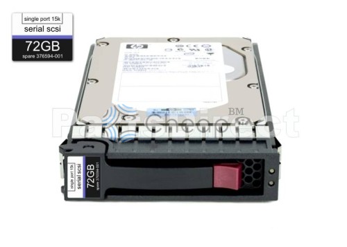 375698-002 Жесткий диск HP 72-GB 15K 3.5 SP SAS HDD