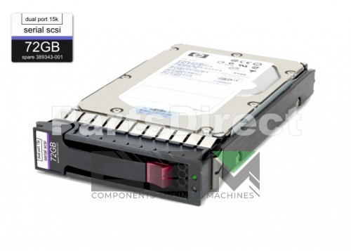 384852-B21 Жесткий диск  HP 72-GB 3G 15K 3.5 DP SAS HDD