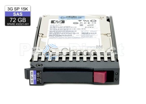 431930-002 Жесткий диск HP 72-GB 3G 15K 2.5 SP SAS HDD