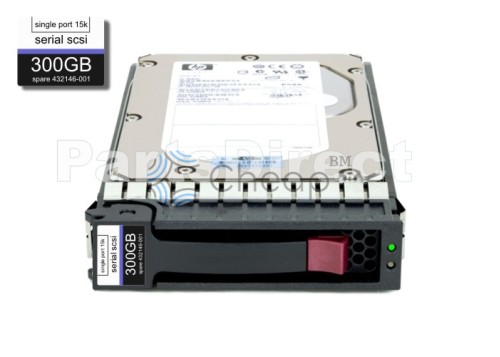 432146-001 Жесткий диск HP 300-GB 3G 15K 3.5 SP SAS HDD