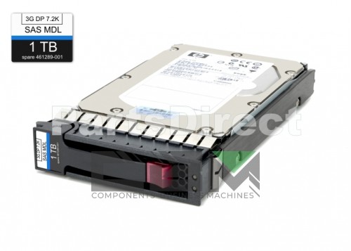 DB1000BABFF Жесткий диск HP 1-TB 3G 7.2K 3.5 DP SAS HDD