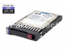 627117-B21 Жесткий диск HP 300-GB 6G 15K 2.5 DP SAS HDD