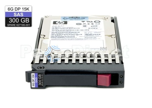 627195-001 Жесткий диск HP 300-GB 6G 15K 2.5 DP SAS HDD