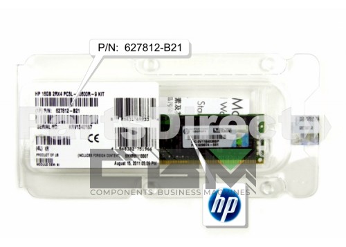 632204-001 Модуль памяти HP 16GB (1x16GB) LP SDRAM DIMM