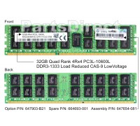 647903-B21 Модуль памяти HP 32GB (1x32GB) SDRAM DIMM