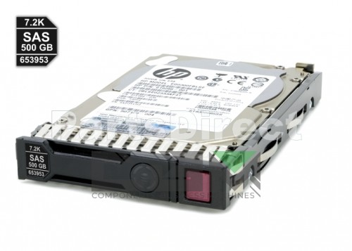 652745-B21 Жесткий диск HP G8 G9 500-GB 6G 7.2K 2.5 SAS