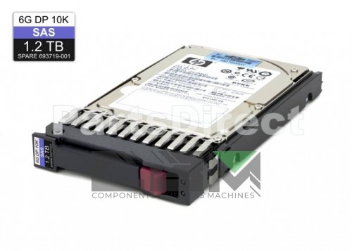 693647-001 Жесткий диск HP G8 G9 1.2-TB 6G 10K 2.5 SAS