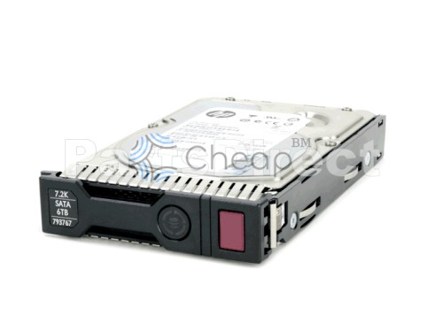 862138-001 Жесткий диск HP G8-G10 6-TB 6G 7.2K 3.5 SATA 512e
