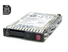 870757-B21 Жесткий диск HP G8-G10 600-GB 12G 15K 2.5 SAS