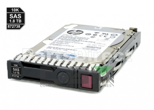 872287-001 Жесткий диск HPE G8-G10 1.8-TB 12G 10K 2.5 SAS