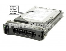 341-1695 Жесткий диск Dell 300-GB U320 SCSI HP 10K w/9D988