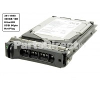 341-1698 Жесткий диск Dell 300-GB U320 SCSI HP 10K w/9D988