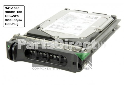 341-1698 Жесткий диск Dell 300-GB U320 SCSI HP 10K w/9D988