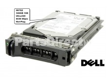 H6782 Жесткий диск Dell 300-GB U320 SCSI HP 10K w/9D988