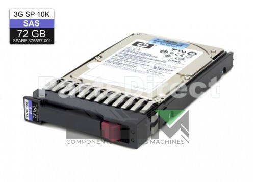 DG072A4951 Жесткий диск HP 72-GB 3G 10K 2.5 SP SAS HDD