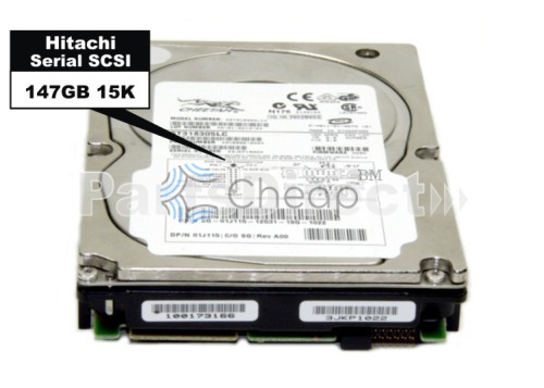 0B20876 Жесткий диск Hitachi 147-GB 15K 3.5  SAS HDD