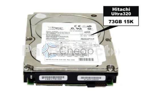 08K2406 Жесткий диск 73-GB Hitachi U320 SCSI NHP 15K