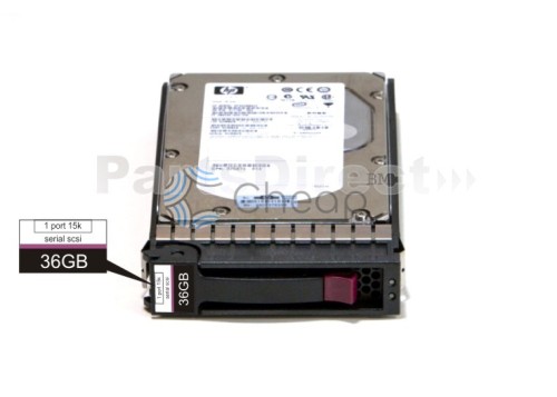 375698-001 Жесткий диск HP 36-GB 15K 3.5 SAS HDD