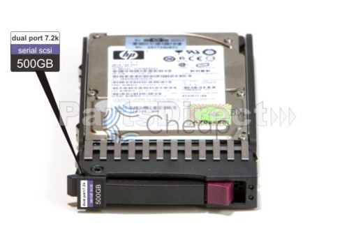 507610-B21 Жесткий диск HP 500-GB 6G 7.2K 2.5 DP SAS HDD