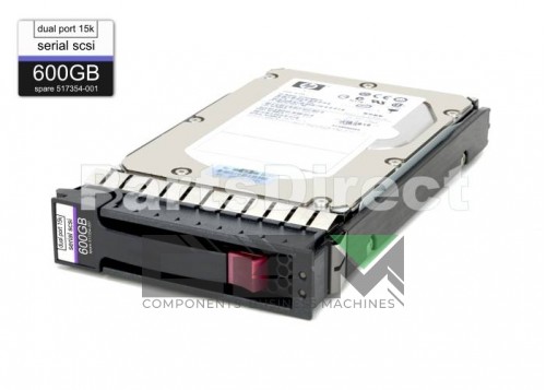 EF0600FATF Жесткий диск HP 600-GB 6G 15K 3.5 DP SAS