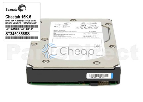 ST3450856SS Жесткий диск Seagate 450-GB 15K 3.5 3G DP SAS HDD