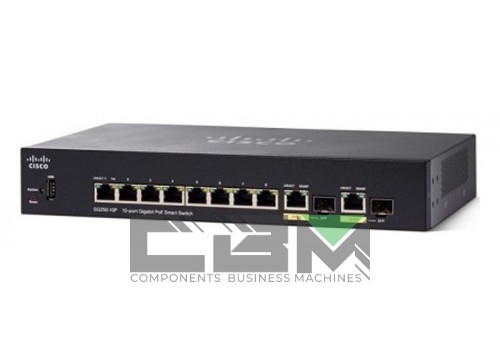 Коммутатор Cisco Small Business SG250-10P-K9-EU