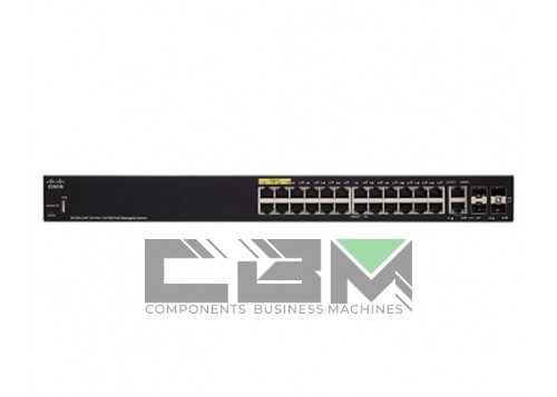 Коммутатор Cisco Small Business SF350-24P-K9-EU