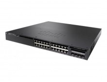 Коммутатор Catalyst 3650 24 Port GE PoE 4x1G Uplink w/5 AP licenses IPB WS-C3650-24PWS-S