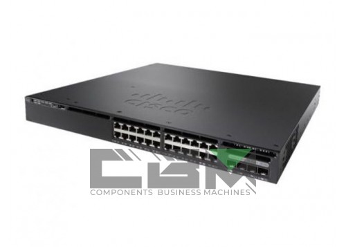 Коммутатор Catalyst 3650 24 Port GE PoE 4x1G Uplink w/5 AP licenses IPB WS-C3650-24PWS-S