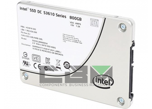 Жесткий диск Intel 800Gb 6G SATA SSD 2.5, SSDSC2BX800G401