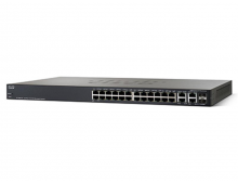 Коммутатор Cisco SF 300-24 24x10/100 + 2x10/100/1000 + 2 w/Gig Uplinks