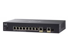 Cisco SG350-10 10-Port Gigabit Managed Switch. SG350-10-K9-EU
