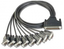 Разветвительный кабель RS-232/422/485, разъемы DB78 Male в 8xDB9 Male, 1м