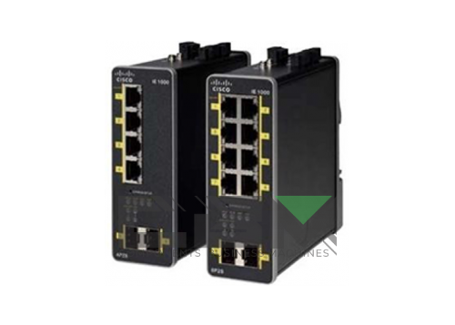 Коммутатор IE-1000 GUI based L2 PoE switch, 2GE SFP + 4 FE copper ports IE-1000-4P2S-LM