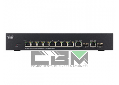 Коммутатор Cisco Small Business 300 Series SG300-10PP-K9-EU